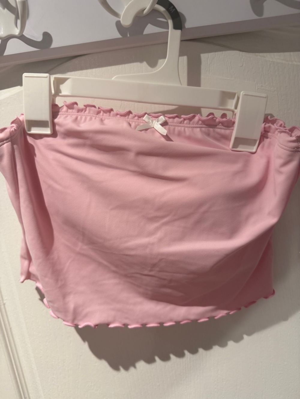 wild fable Pink Ruffled bathing suit